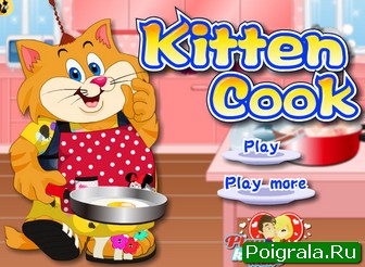 Кот на кухне картинка 1